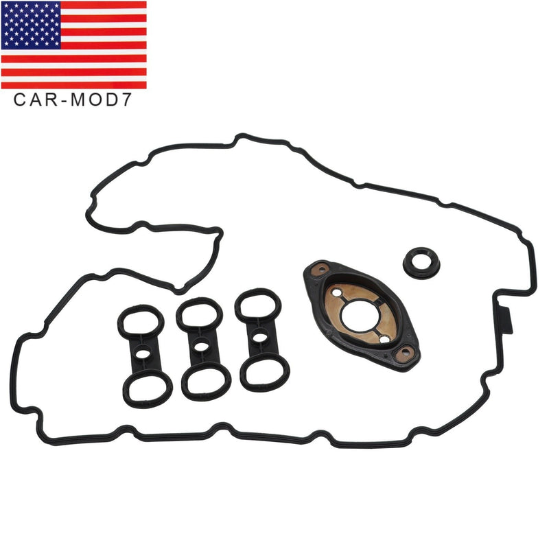 DURAFORCE Valve Cover Gasket Set 11127552280 for BMW Z4 X5 528xi 328xi 128i 2.0L 3.0L