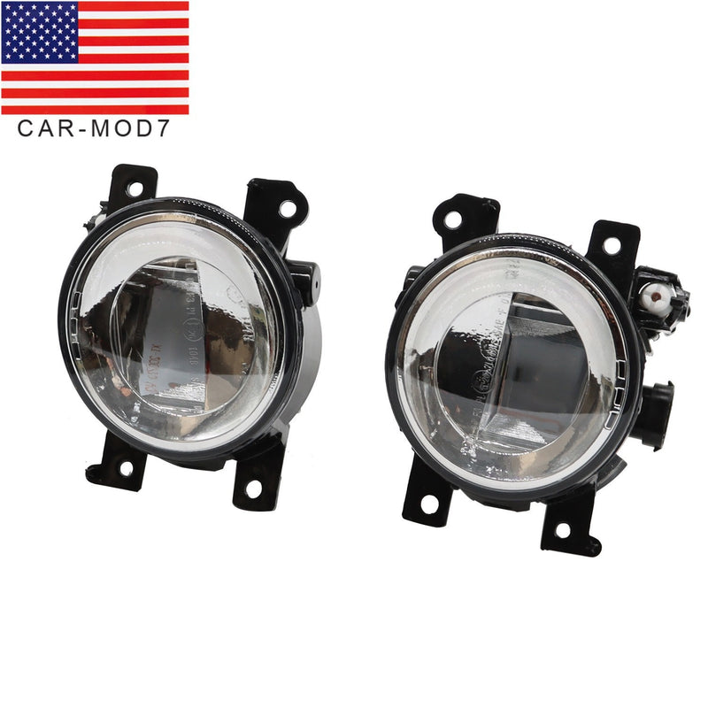DURAFORCE Pair Front Fog Lights for 14-20 Infiniti Q50 Q60 Q70 QX60 QX80 LH RH