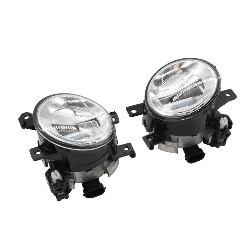 DURAFORCE Pair Front Fog Lights for 14-20 Infiniti Q50 Q60 Q70 QX60 QX80 LH RH