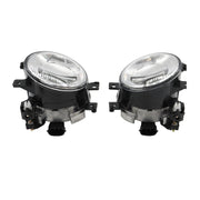 DURAFORCE Pair Front Fog Lights for 14-20 Infiniti Q50 Q60 Q70 QX60 QX80 LH RH