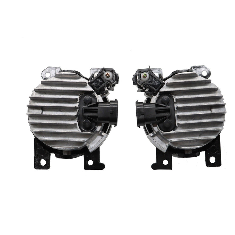 DURAFORCE Pair Front Fog Lights for 14-20 Infiniti Q50 Q60 Q70 QX60 QX80 LH RH