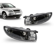DURAFORCE Pair Front Fog Lights for 2004-2009 Lexus RX300 RX330 RX350 L+R Driving Lamps