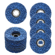 DURAFORCE 10 Pack 4.5"x7/8" Easy Strip Discs Paint Rust Removal Cleaning Pads Set of 10