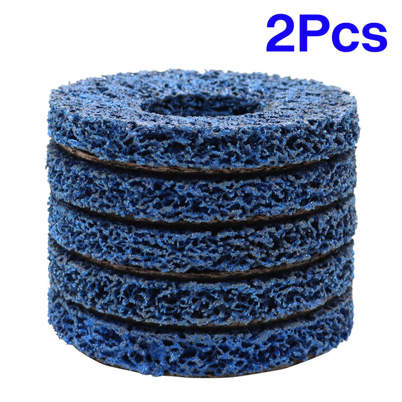 DURAFORCE 10 Pack 4.5"x7/8" Easy Strip Discs Paint Rust Removal Cleaning Pads Set of 10