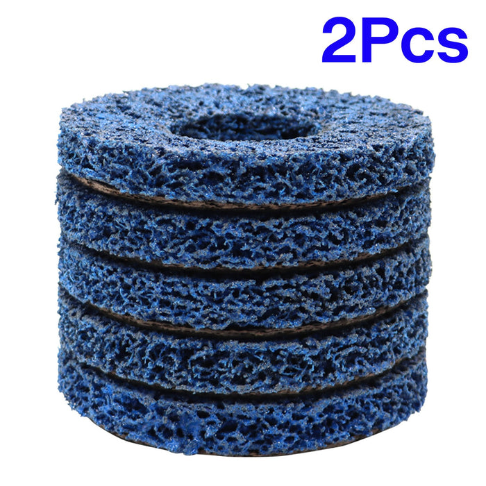 DURAFORCE 10 Pack 4.5"x7/8" Easy Strip Discs Paint Rust Removal Cleaning Pads Set of 10