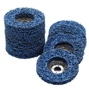 DURAFORCE 10 Pack 4" Poly Strip Disc Wheels Rust Paint Removal for Angle Grinder