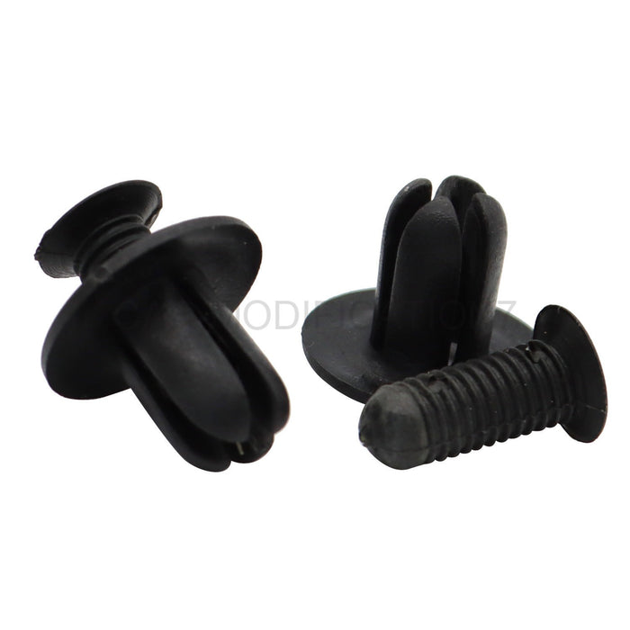 DURAFORCE 100x Bumper Retainer Fender Liner Hood Rivet Clips Fasteners for Hyundai