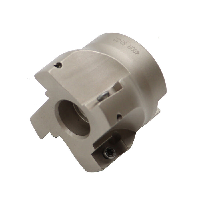 DURAFORCE 10Pc APMT1604 Carbide Inserts Face End Mill Shell Cutter R8 FMB22 Arbor 50MM