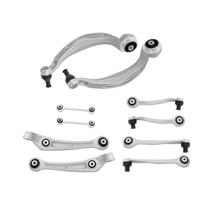 DURAFORCE 10PC Front Control Arms Ball Joint Suspension Kit for 2011-2016 Audi A4 A5 S4 S5