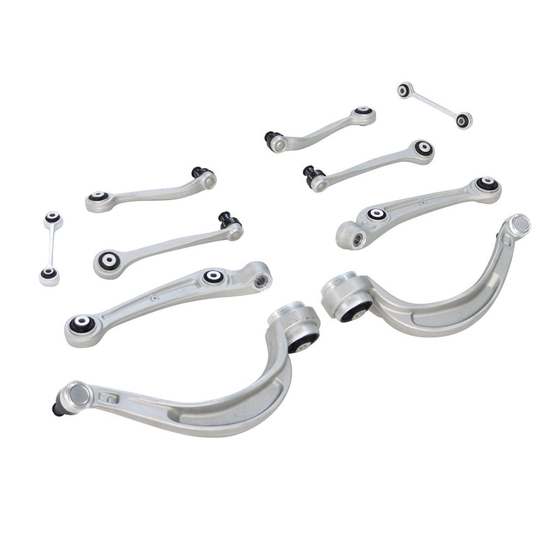 DURAFORCE 10PC Front Control Arms Ball Joint Suspension Kit for 2011-2016 Audi A4 A5 S4 S5