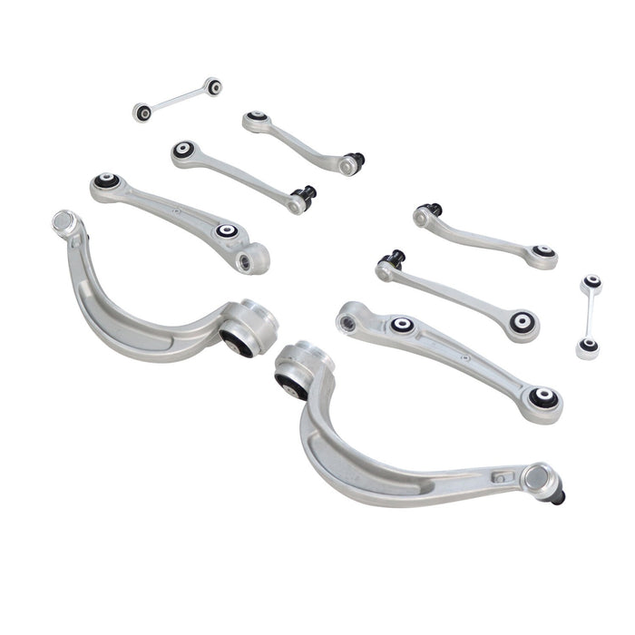 DURAFORCE 10PC Front Control Arms Ball Joint Suspension Kit for 2011-2016 Audi A4 A5 S4 S5