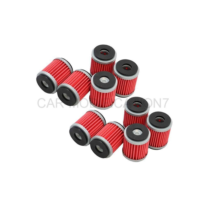 DURAFORCE 10pc Oil Filter Set for Yamaha YZ250 YZ250F YZ450F XT250 YBR250 WR250F WR450F