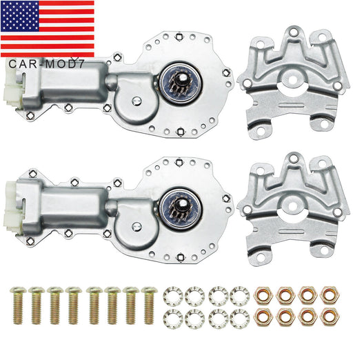 DURAFORCE 12 Tooth Power Window Lift Motor Pair for Chevy GMC Pontiac Truck Set of 2