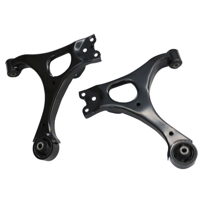 DURAFORCE 14" Lower Control Arms Ball Joint Sway Bar Tie Rod for 2006-2011 Honda Civic