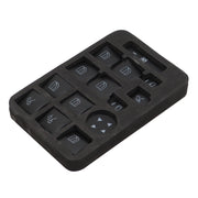 DURAFORCE 14X Car Door Armrest Window Switch Button Cover for Mercedes-Benz E350 08-19