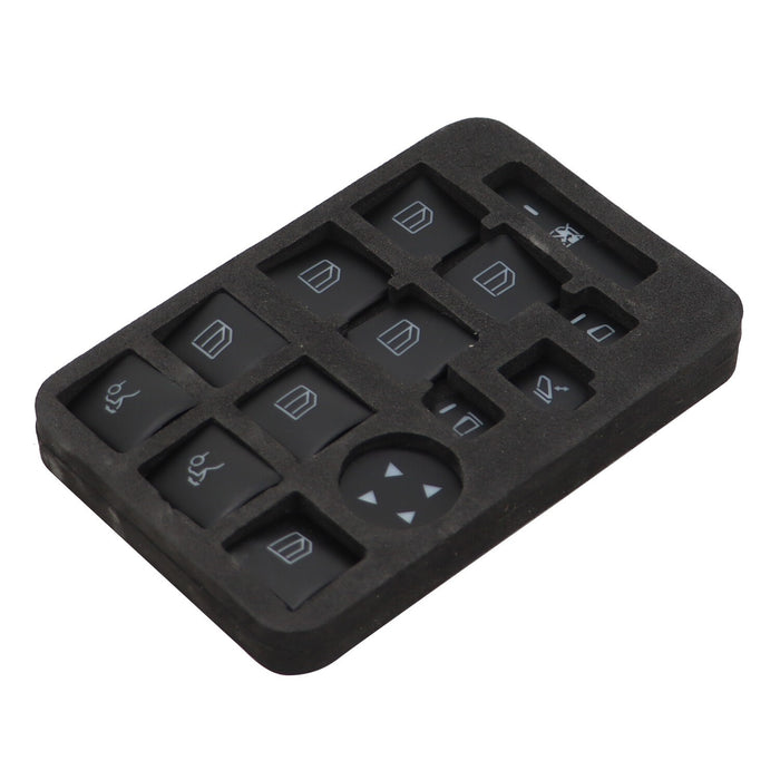 DURAFORCE 14X Car Door Armrest Window Switch Button Cover for Mercedes-Benz E350 08-19