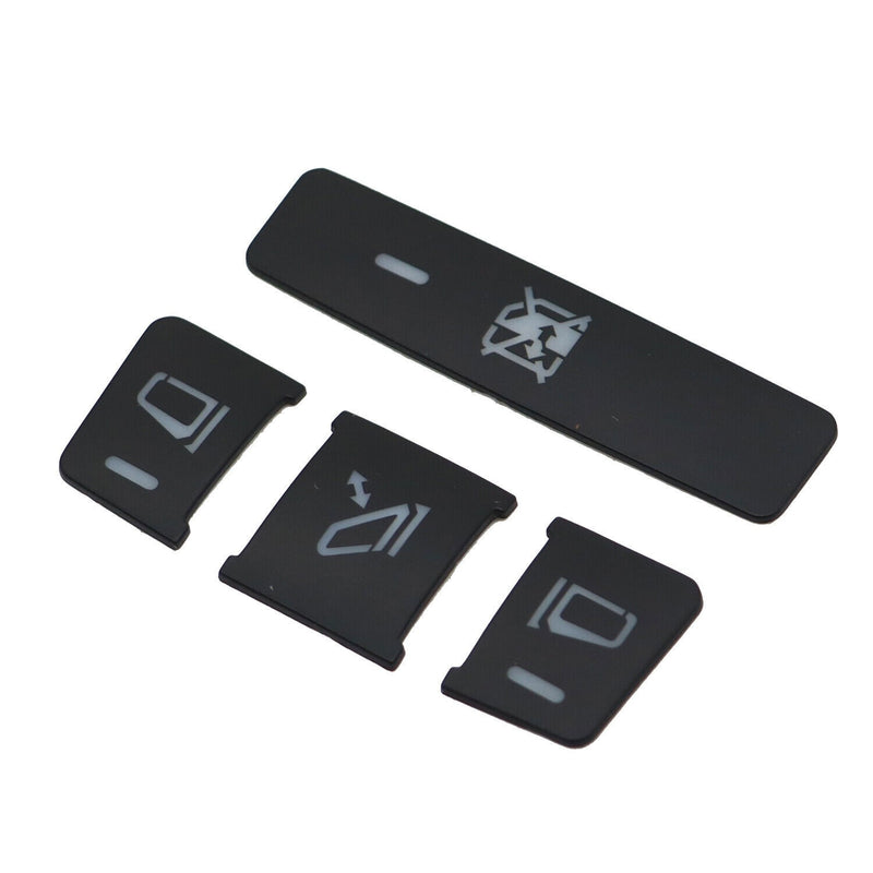 DURAFORCE 14X Car Door Armrest Window Switch Button Cover for Mercedes-Benz E350 08-19