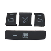 DURAFORCE 14X Car Door Armrest Window Switch Button Cover for Mercedes-Benz E350 08-19