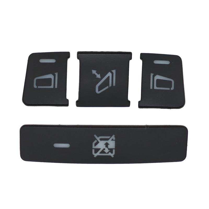 DURAFORCE 14X Car Door Armrest Window Switch Button Cover for Mercedes-Benz E350 08-19