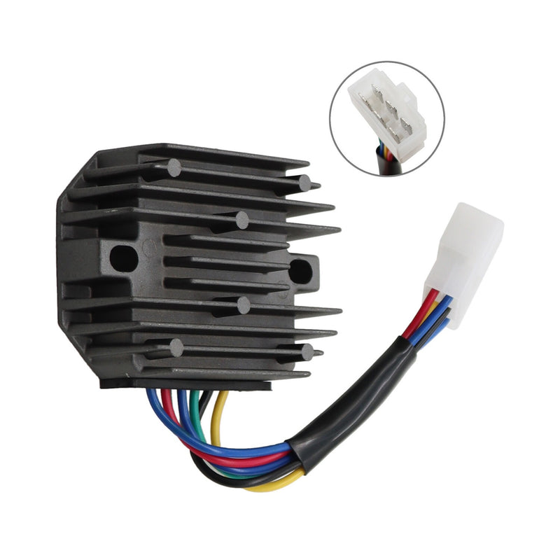 DURAFORCE Kubota Voltage Regulator Rectifier 15351-64601 15531-64603 6 Wire Compatible
