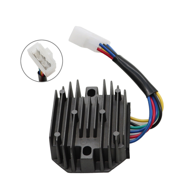 DURAFORCE Kubota Voltage Regulator Rectifier 15351-64601 15531-64603 6 Wire Compatible
