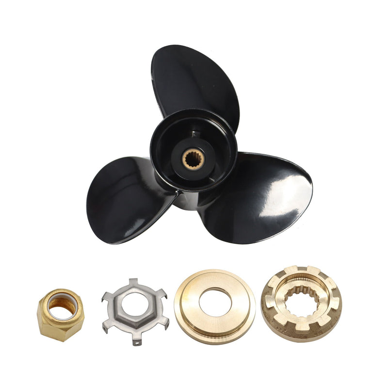 DURAFORCE 15x17 Aluminum Boat Propeller 15 Splines for Mercury 150-400HP Engines