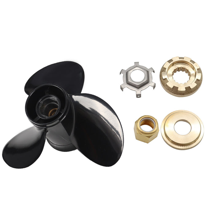 DURAFORCE 15x17 Aluminum Boat Propeller 15 Splines for Mercury 150-400HP Engines