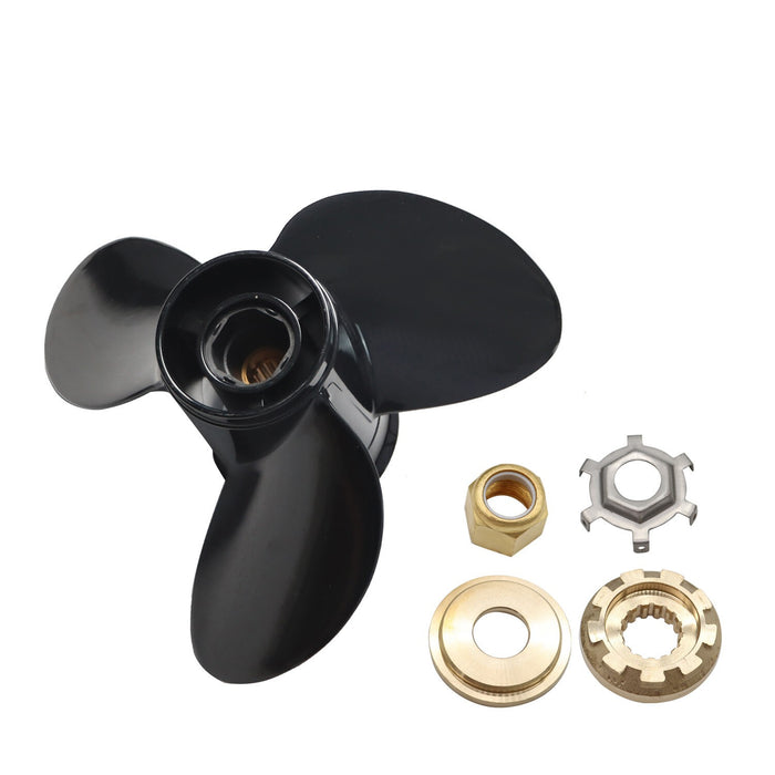 DURAFORCE 15x17 Aluminum Boat Propeller 15 Splines for Mercury 150-400HP Engines