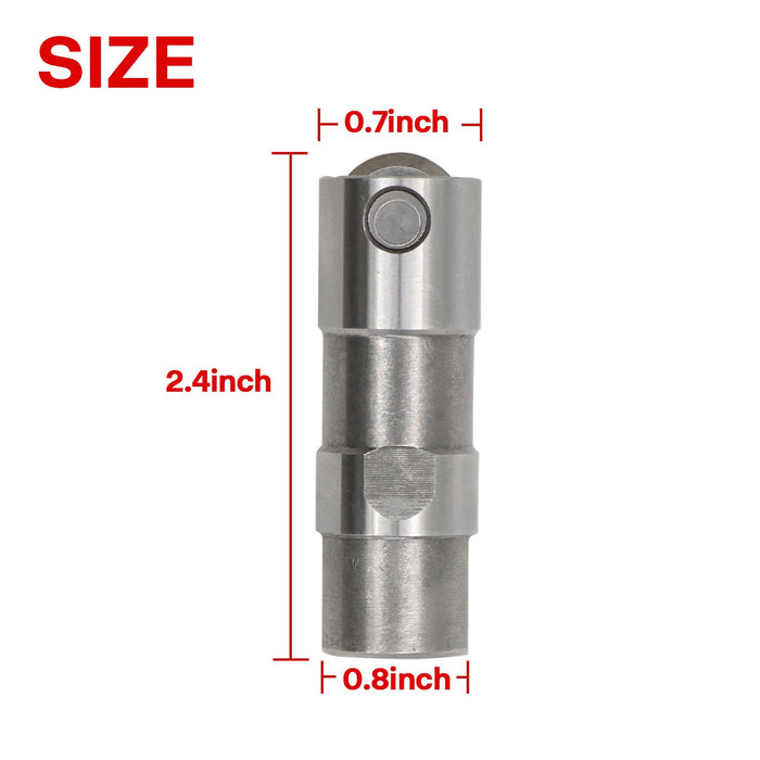 DURAFORCE 16pcs Hydraulic Roller Lifters for Chevy LS1 LS2 LS3 LS7 5.3 5.7 6.0 SBC