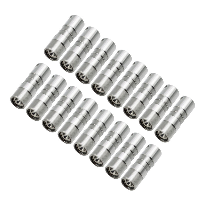 DURAFORCE 16pcs Hydraulic Roller Lifters for Chevy LS1 LS2 LS3 LS7 5.3 5.7 6.0 SBC