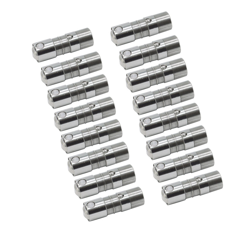 DURAFORCE 16pcs Hydraulic Roller Lifters for Chevy LS1 LS2 LS3 LS7 5.3 5.7 6.0 SBC