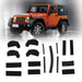 DURAFORCE 17PCS Jeep Wrangler JK 2007-2018 Hardtop Foam Headliner Seal Kit 68026937AB