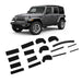 DURAFORCE 17PCS Jeep Wrangler JK 2007-2018 Hardtop Foam Headliner Seal Kit 68026937AB