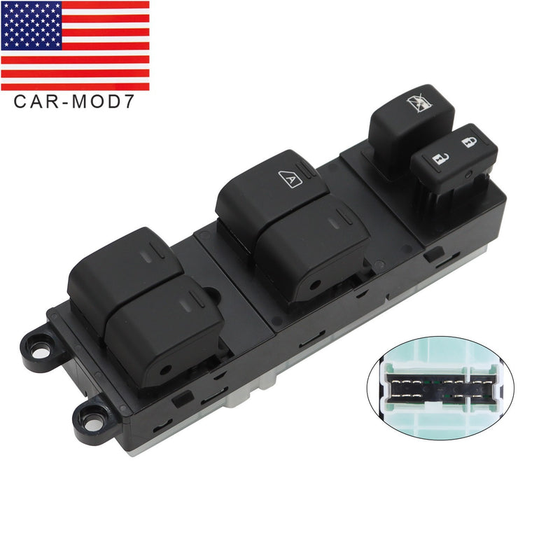 DURAFORCE Power Window Switch Front Left Nissan Frontier 2008-2019 Xterra 2008-2015