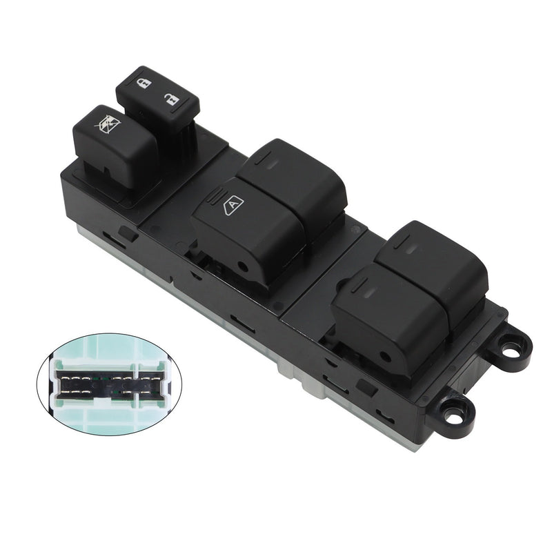 DURAFORCE Power Window Switch Front Left Nissan Frontier 2008-2019 Xterra 2008-2015
