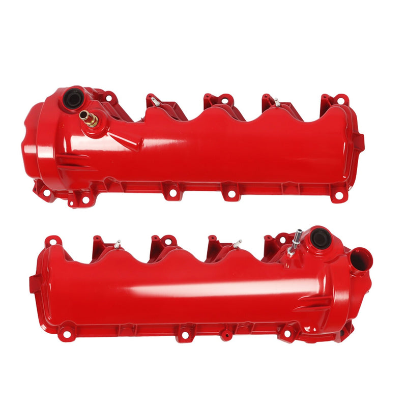DURAFORCE 2 Aluminum Valve Covers for Ford Expedition 05-14 5.4L & Explorer 06-10 4.6L