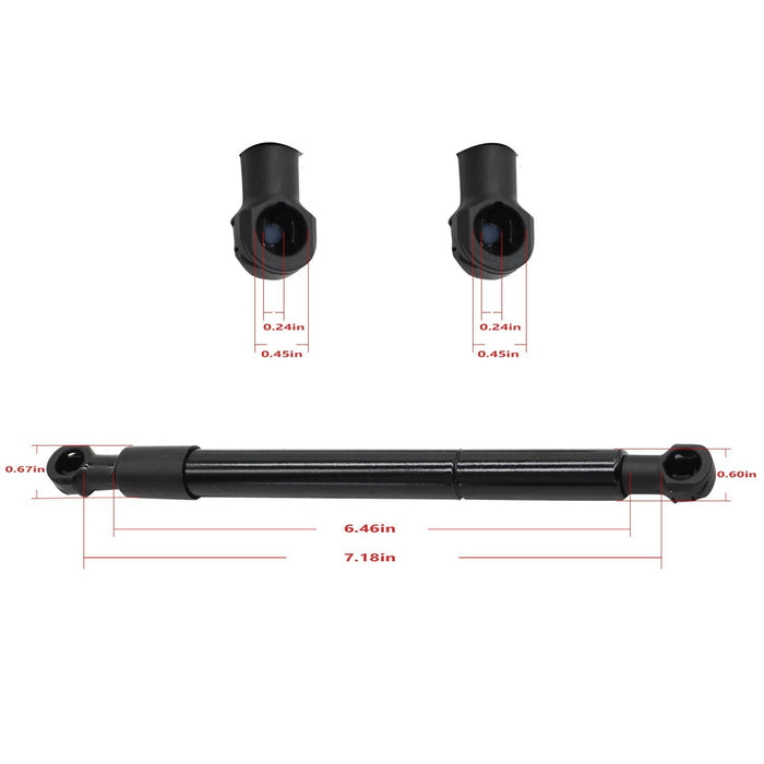 DURAFORCE 2 Pack 603983 Steering Damper Shock Absorber for Hustler Raptor FasTrak Mower
