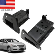 DURAFORCE 2 Pcs Front Bumper Bracket Set for 2013-2019 Nissan Sentra Left & Right Steel