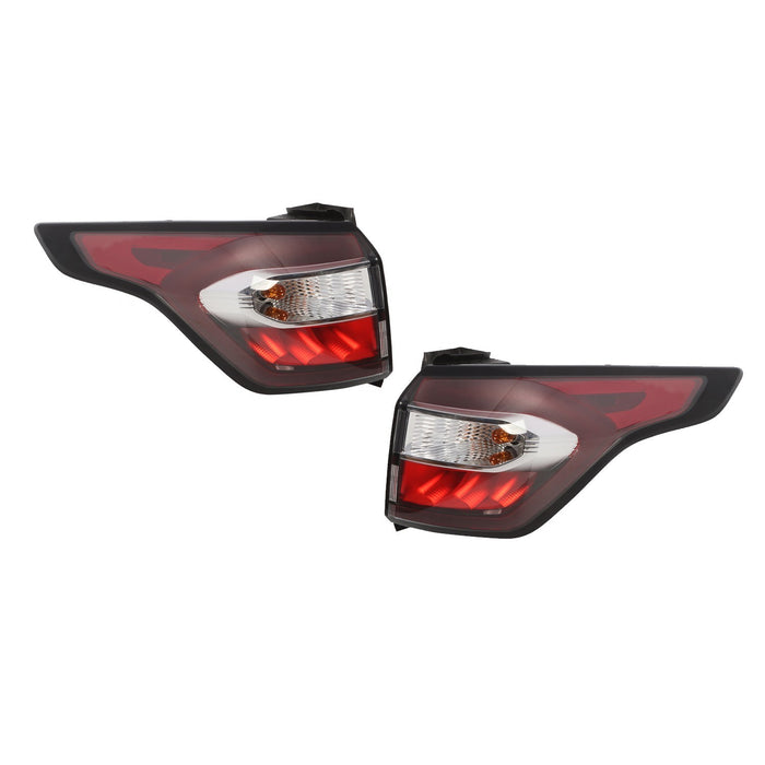 DURAFORCE 2 PCS 2017-2019 Ford Escape Kuga Halogen Left & Right Brake Tail Lights