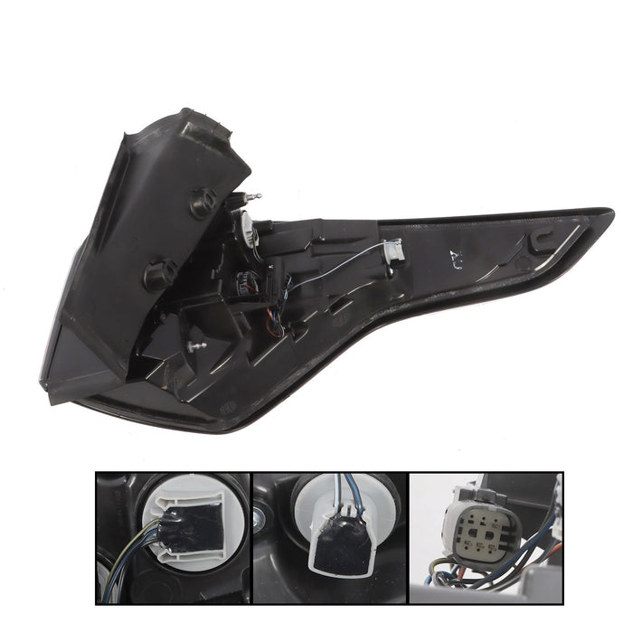 DURAFORCE 2 PCS 2017-2019 Ford Escape Kuga Halogen Left & Right Brake Tail Lights