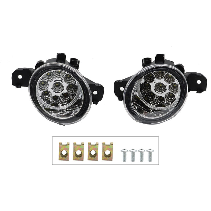 DURAFORCE 2 Pcs LED Fog Lights for Nissan Altima Sentra Maxima Rogue Infiniti QX60