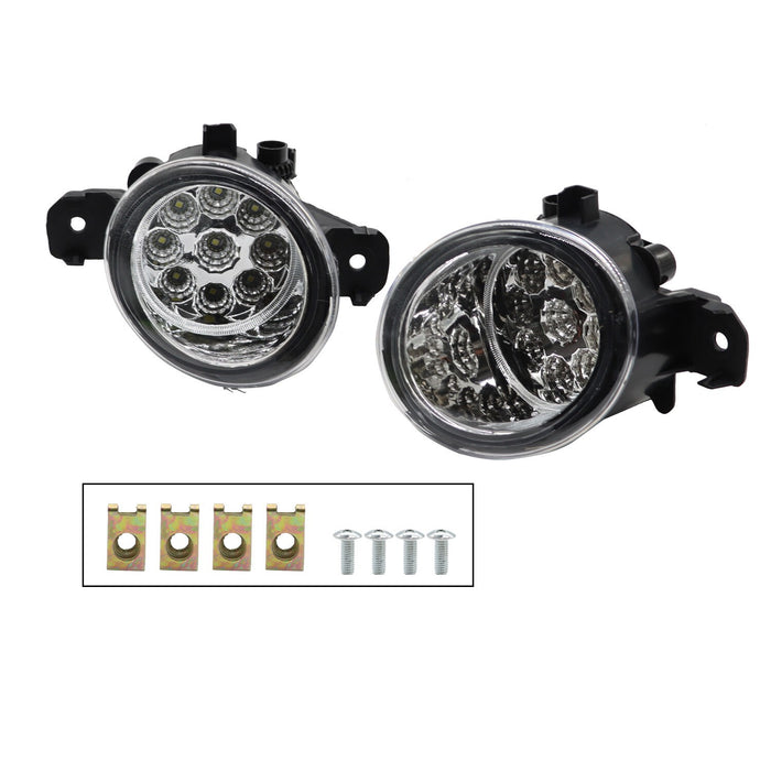 DURAFORCE 2 Pcs LED Fog Lights for Nissan Altima Sentra Maxima Rogue Infiniti QX60