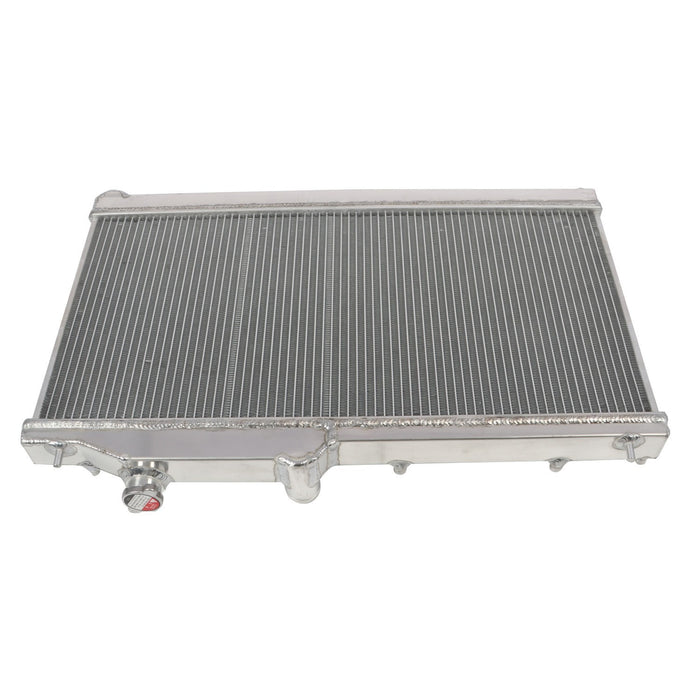 DURAFORCE 2-Row Aluminum Radiator for 2008-2019 Subaru WRX STI Impreza H4 2.5L