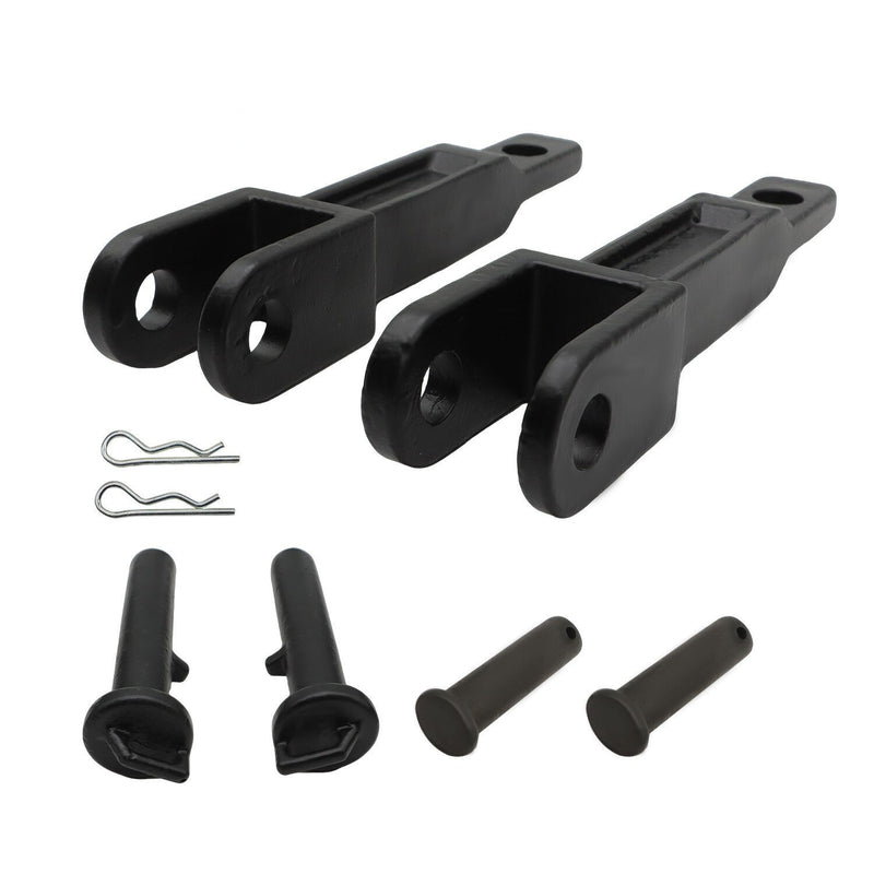 DURAFORCE 2 Sets Tow Hook for Peterbilt Kenworth with Pull & Frame Pin A20-6014