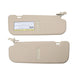 DURAFORCE 2x Beige Sun Visor w/Mirror Right & Left Hyundai Elantra MD 2011-2015