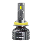 DURAFORCE H11 LED Headlight Kit 6000K White High Low Beam Bulbs 2-Sides