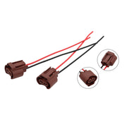 DURAFORCE 2x 9006 HB4 Female Wire Pigtail Headlight Low Beam Socket Harness Plug