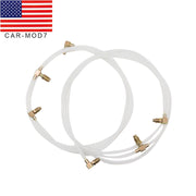 DURAFORCE 2× Hydraulic Fluid Hose Lines for 1968-72 Chevelle Convertible Top