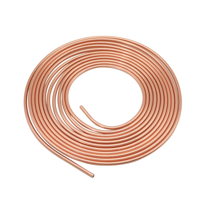 DURAFORCE 2× New Copper Brake Line Tubing Kit 1/4" OD 25ft Coil with 32 Fittings