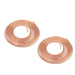 DURAFORCE 2× New Copper Brake Line Tubing Kit 1/4" OD 25ft Coil with 32 Fittings